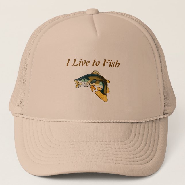 Gorra De Camionero pesca (Anverso)