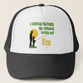 Gorra De Camionero Pesca con el hijo
