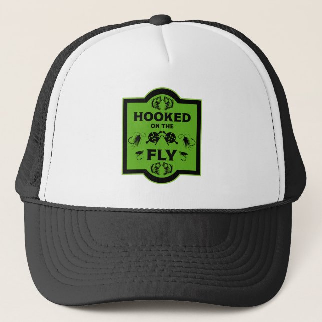 Gorra De Camionero Pesca con Mosca Canadá (Anverso)