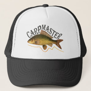 Gorra De Camionero Pesca con patrón de carpa
