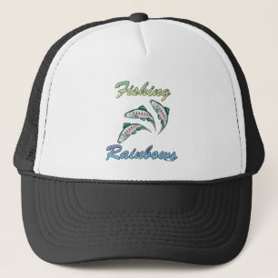 Gorra De Camionero Pesca de arcoiris que pescan trucha arco iris