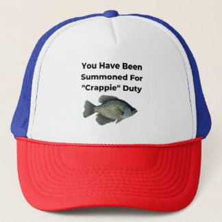 Gorra De Camionero Pesca de Crappie