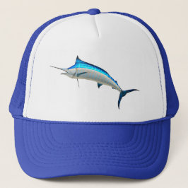 Gorra De Camionero Pesca de juego de la aguja azul