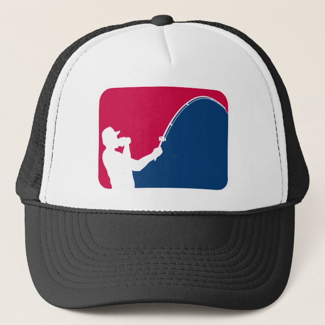Gorra De Camionero Pesca de la Liga Mayor (Anverso)
