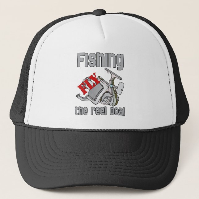 Gorra De Camionero Pesca de la Mosca (Anverso)
