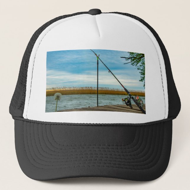 Gorra De Camionero Pesca de mosca (Anverso)