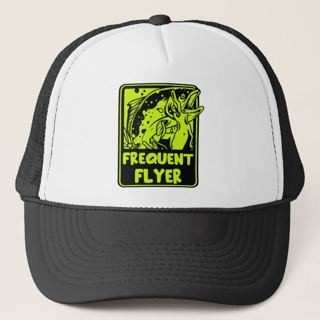 Gorra De Camionero Pesca de mosca estadounidense (Anverso)