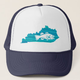 Gorra De Camionero Pesca de ola de Kentucky