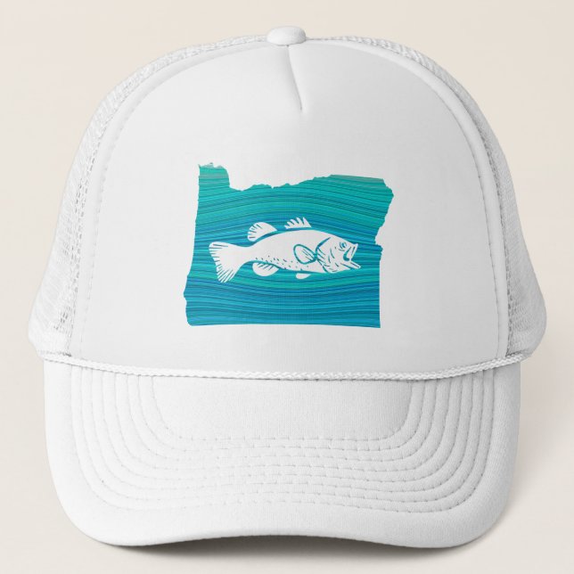 Gorra De Camionero Pesca de Oregón (Anverso)