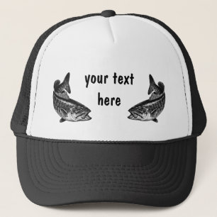 Gorra De Camionero Pesca de perca canadiense