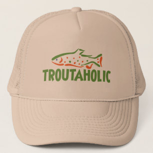 Gorra De Camionero Pesca de pescadores de trucha