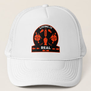 Gorra De Camionero Pesca de salmón salvaje