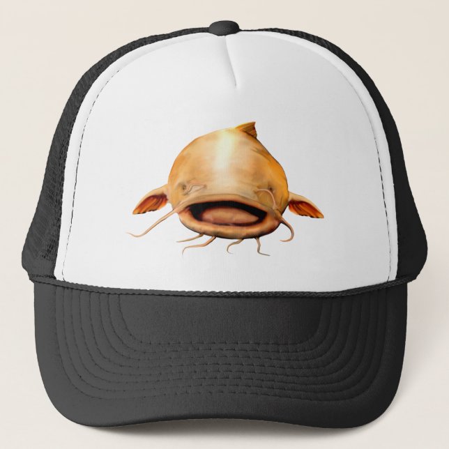 Gorra De Camionero Pesca de sonrisa (Anverso)