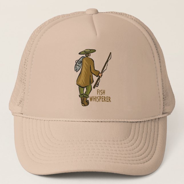 Gorra De Camionero Pesca de susurros (Anverso)