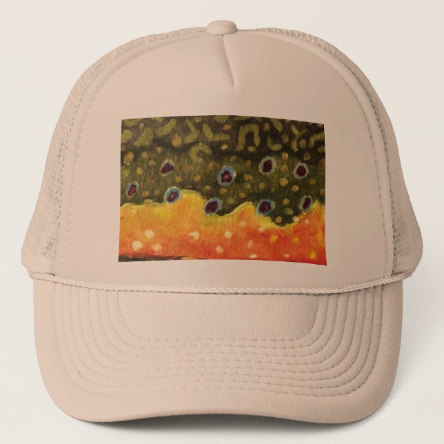 Gorra De Camionero Pesca de trucha (Anverso)