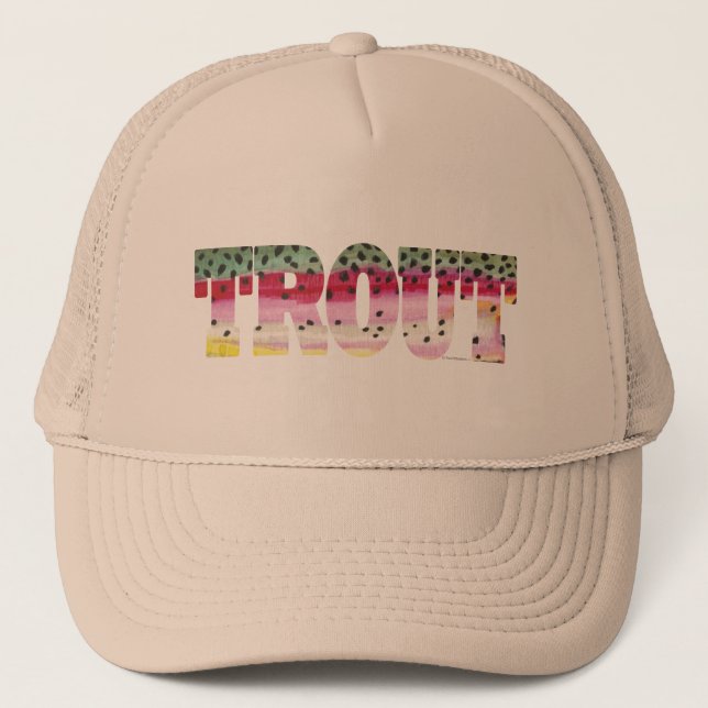 Gorra De Camionero Pesca de trucha (Anverso)