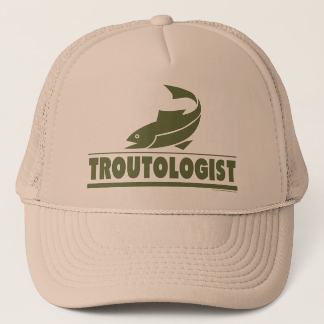 Gorra De Camionero Pesca de trucha (Anverso)