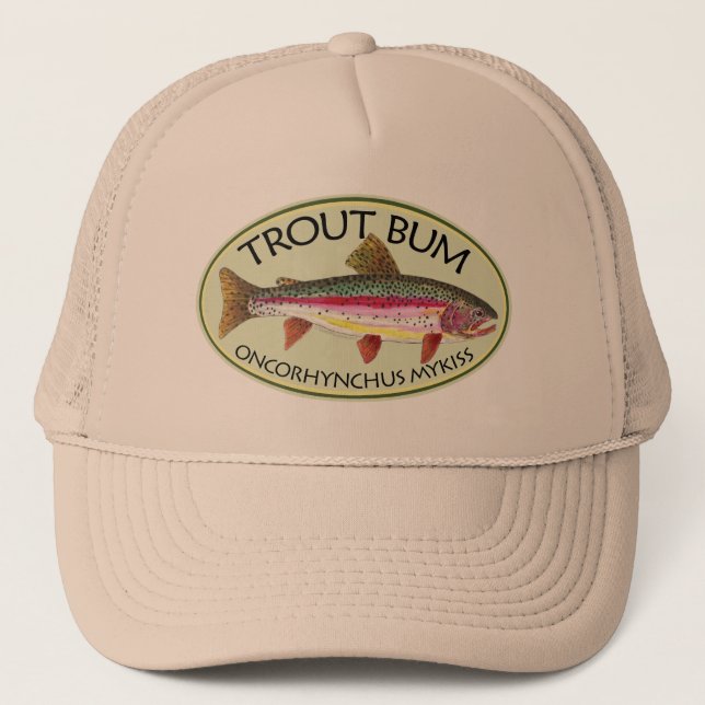 Gorra De Camionero Pesca de trucha (Anverso)