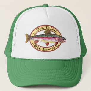 Gorra De Camionero Pesca de trucha y liberación