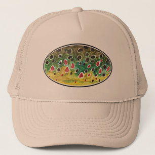 Gorra De Camionero Pesca de vuelo de trucha