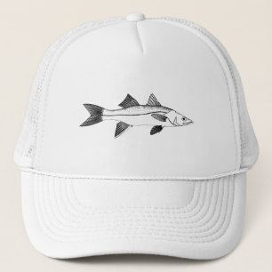 Gorra De Camionero Pesca del agua salada - vintage Snook