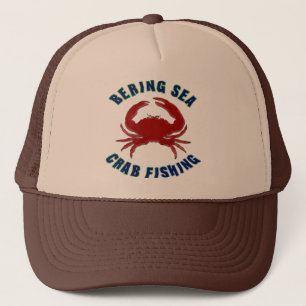 Gorra De Camionero Pesca del cangrejo del mar de Bering