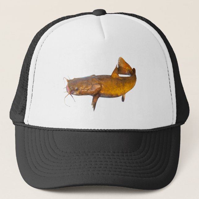 Gorra De Camionero Pesca del siluro (Anverso)