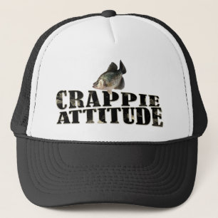 Gorra De Camionero Pesca divertida de Crappie Attitude