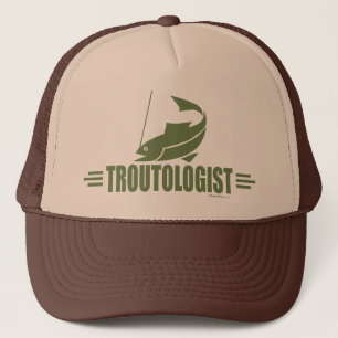 Gorra De Camionero Pesca divertida de truchas