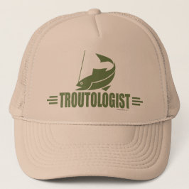 Gorra De Camionero Pesca divertida de truchas