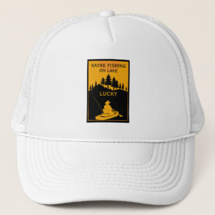 Gorra De Camionero Pesca en kayak en lagos y ríos