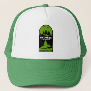 Gorra De Camionero Pesca estadounidense de Kayak