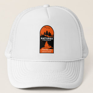 Gorra De Camionero Pesca estadounidense de Kayak