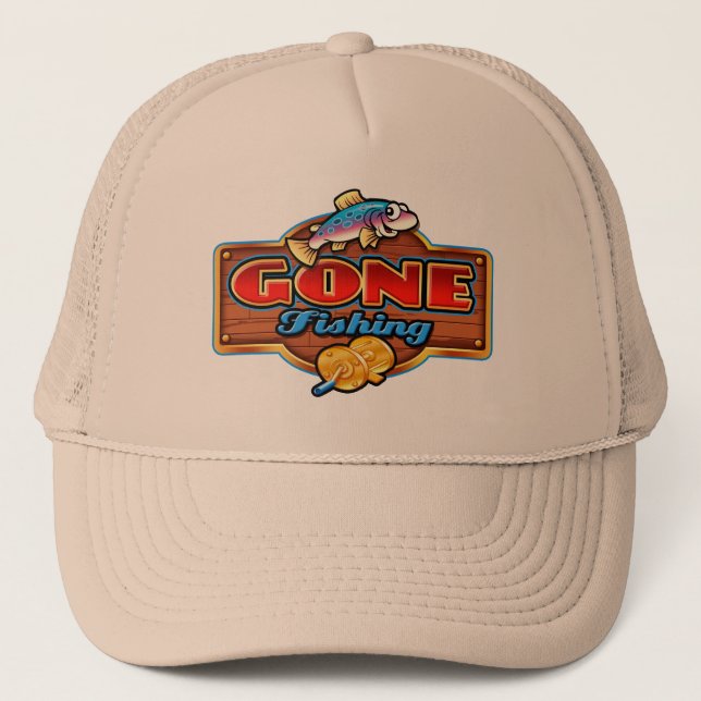 GORRA DE CAMIONERO PESCA IDA (Anverso)