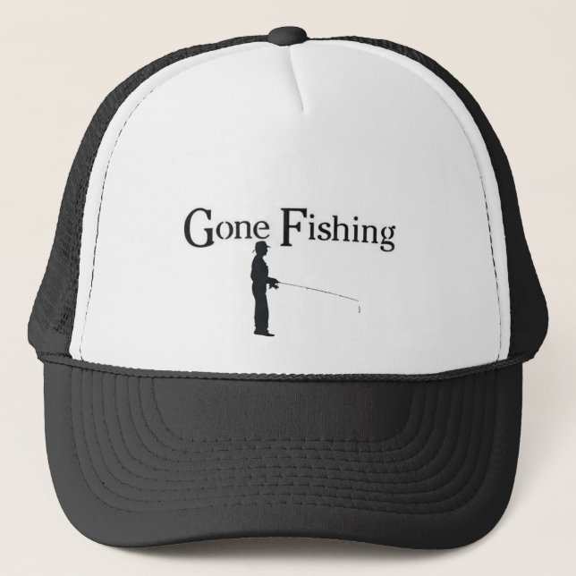 Gorra De Camionero Pesca ida, pesca del hombre (Anverso)