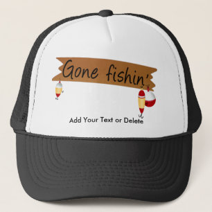 Gorra De Camionero Pesca - ¡Pescado desaparecido!