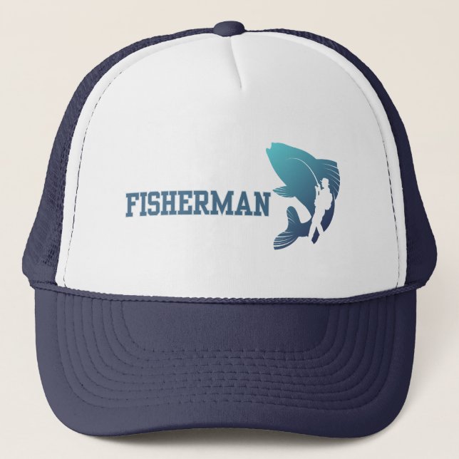 Gorra De Camionero Pescador (Anverso)