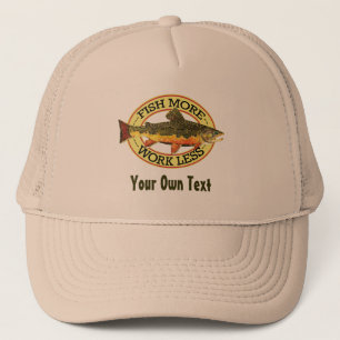 Gorra De Camionero Pescador de la trucha rota