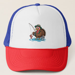 Gorra De Camionero Pescador turco del Día de Acción de Gracias