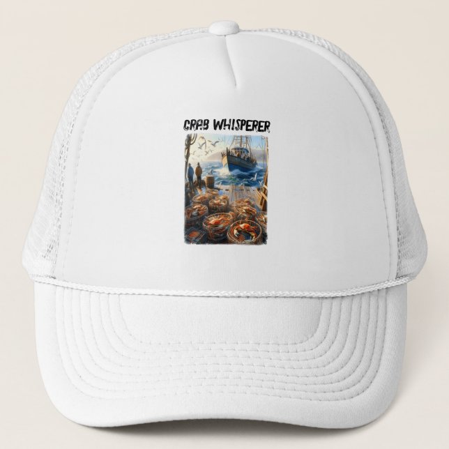 Gorra De Camionero Pescadores de la cosecha de Crepúsculo que recogen (Anverso)