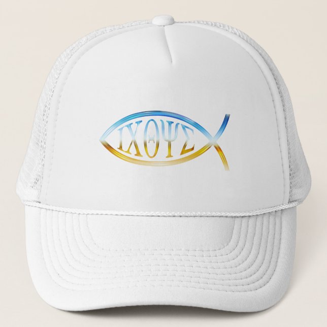 Gorra De Camionero Pescados cristianos (Anverso)