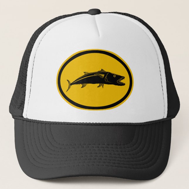 Gorra De Camionero Pescados del Barracuda (Anverso)