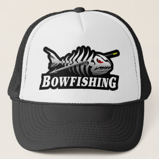Gorra De Camionero Pescados esqueléticos del hueso de la pesca del