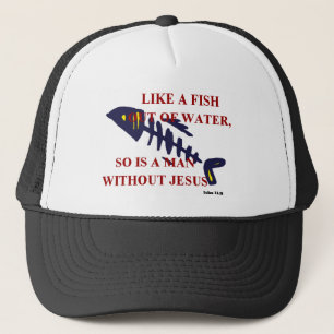 GORRA DE CAMIONERO PESCADOS FUERA DEL AGUA