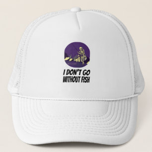 Gorra De Camionero Pescar No Me Dormiré Sin Pescado