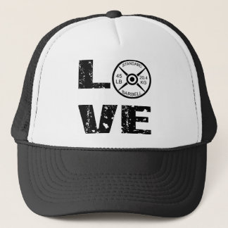 Gorra De Camionero Pesos de elevación del amor