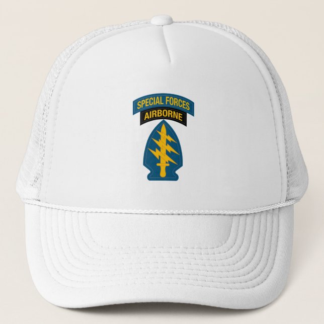 Gorra De Camionero Pestaña aérea de las fuerzas especiales (Anverso)