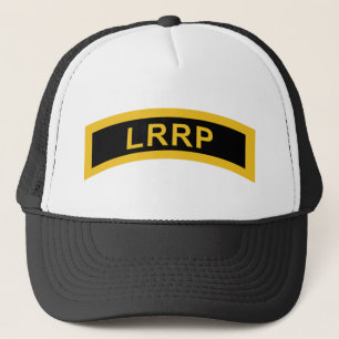 Gorra De Camionero Pestaña LRRP Patrullas de Reconocimiento de Largo