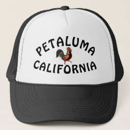 Gorra De Camionero Petaluma California Rooster Trucker Hat