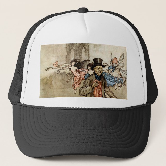 Gorra De Camionero Peter Pan por Arthur Rackham (Anverso)